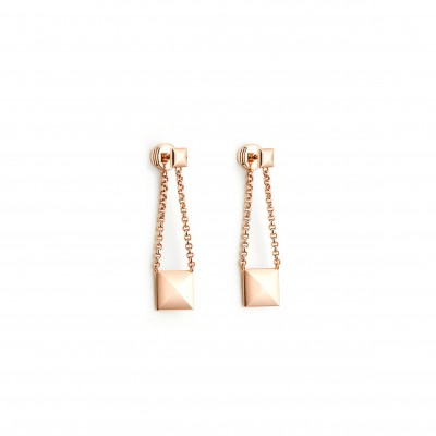 HERMÈS CLOU D'H DANGLE EARRINGS H223503B00